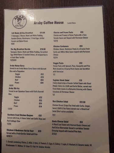 Opinii despre Araby Coffee House în Claremorris - Hospitality and gastronomy