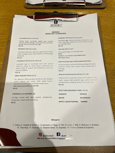 Opinii despre Rocksalt Cafe Dundalk în Dundalk - Hospitality and gastronomy
