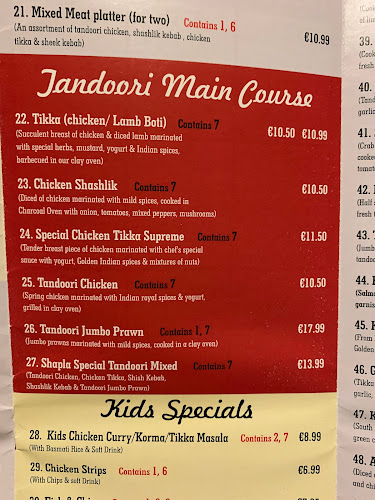 Opinii despre Shapla Indian în Carlow - Hospitality and gastronomy