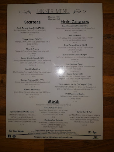 The Bunker -Irish Restaurant & Steakhouse