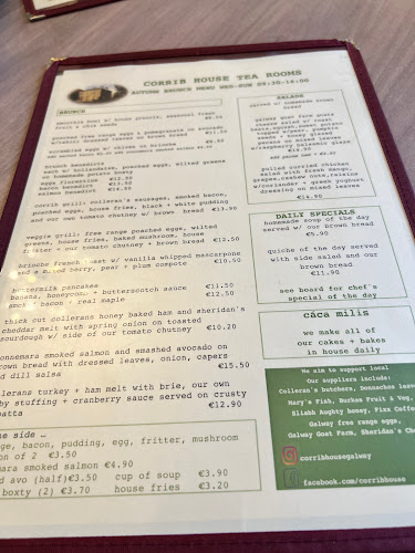 Comentarii opinii despre Corrib House Tea Rooms & Guest Accommodation