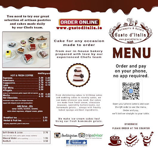 Opinii despre Gusto d'Italia în Limerick - Hospitality and gastronomy