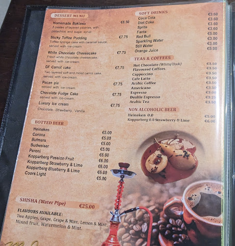 Opinii despre Mejana Lebanese Restaurant în Limerick - Hospitality and gastronomy