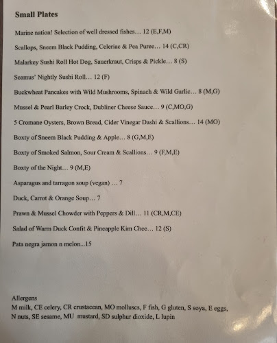 Opinii despre Malarkey în Killarney - Hospitality and gastronomy