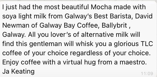 Opinii despre Galway Bay Coffee Barista Training în Galway - Hospitality and gastronomy