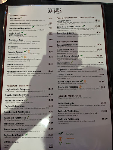 Opinii despre Osteria da Simone în Galway - Hospitality and gastronomy