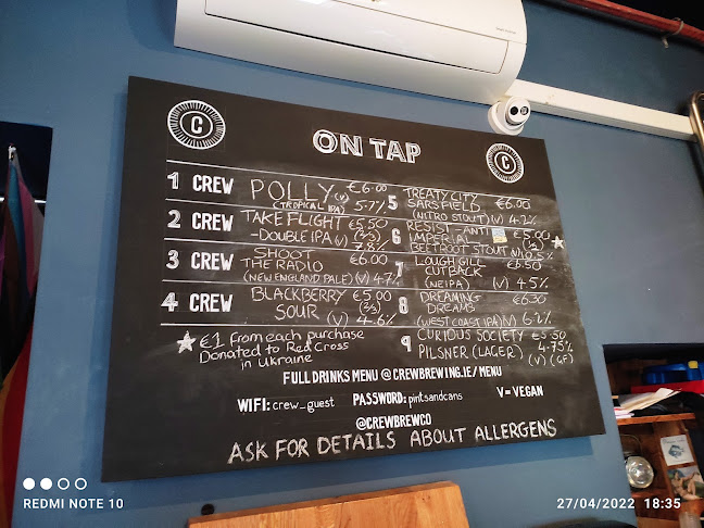 Crew Brewing Co. - Limerick