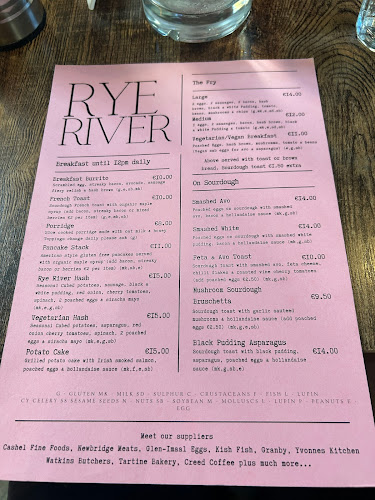 Opinii despre Rye River Café în Naas - Hospitality and gastronomy