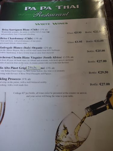 New Pa Pa Thai Restaurant - Hospitality and gastronomy