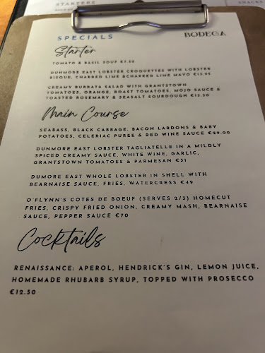 Opinii despre Bodega în Waterford - Hospitality and gastronomy