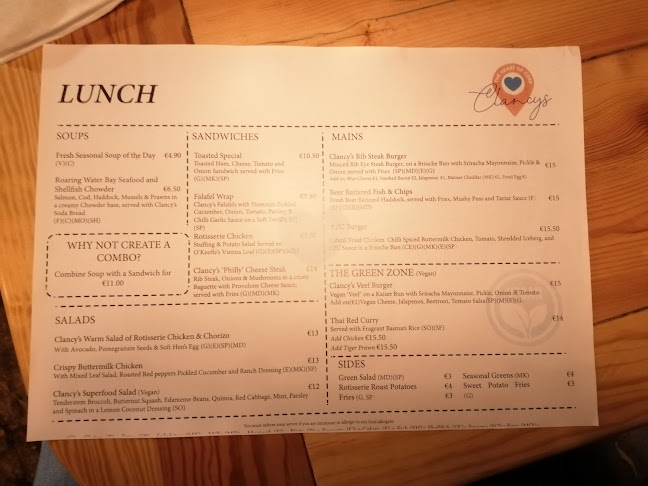 Comentarii opinii despre Clancy's Cork