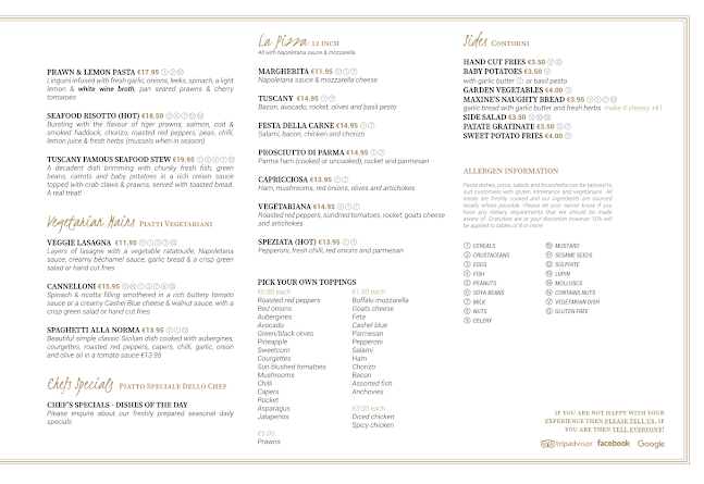 Opinii despre Tuscany at the Granary în Limerick - Hospitality and gastronomy