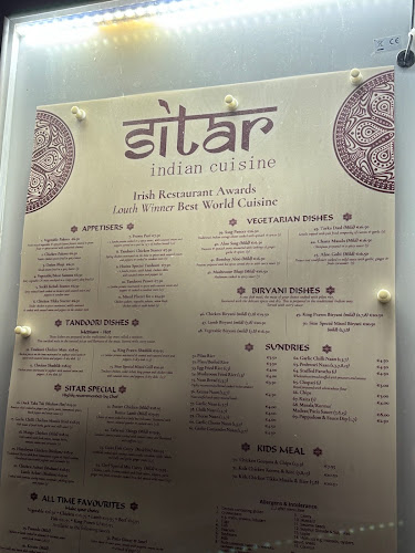 Sitar Indian Restaurant & Takeaway - Dundalk