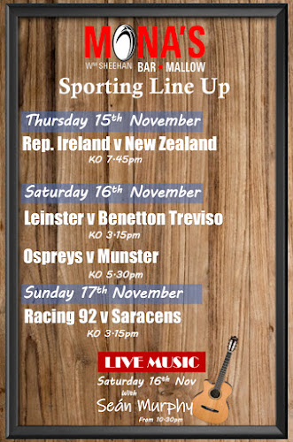 Comentarii opinii despre Wm Sheehan’s (Mona's)